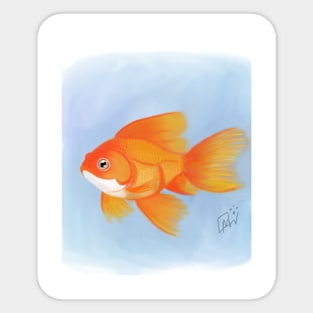 GoldFish Sticker